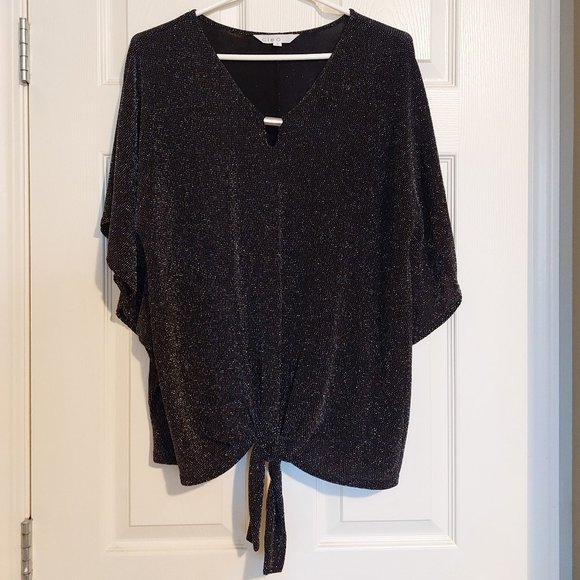 Cleo - Size Large - Glittery Top - Picture 1 of 6